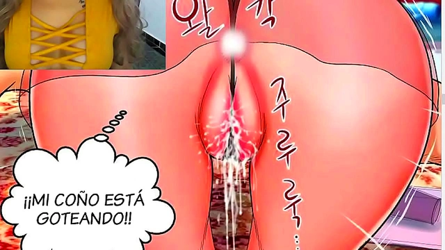 Step Aunt Seduction – Busty Anime Tia Reads Erotic Comic for Your Pleasure