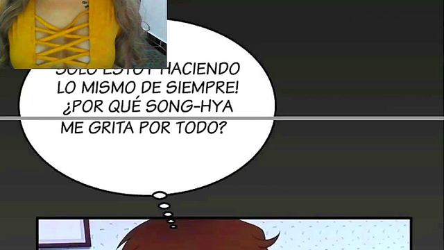 Step Aunt Seduction – Busty Anime Tia Reads Erotic Comic for Your Pleasure