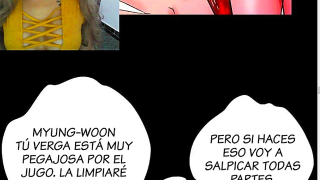 Step Aunt Seduction – Busty Anime Tia Reads Erotic Comic for Your Pleasure