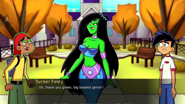 Danny Phantom Milf Gets Hot & Sexy Genie Action In Amity Park Hentai