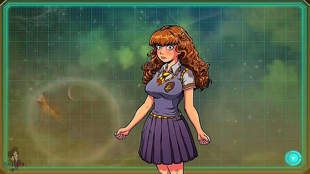 Redhead Slut Jasmine Trains Hermione for CamShow Genie Action