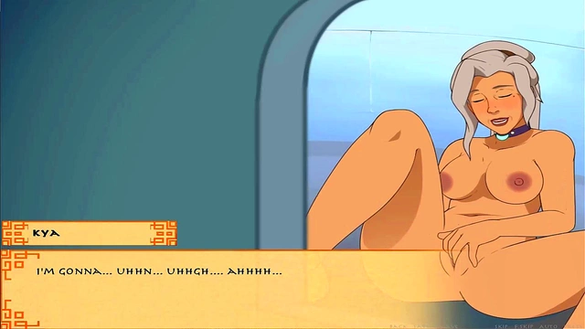 Old Lady Karara Seduces With Big Tits And Dark Skin In Anime Parody