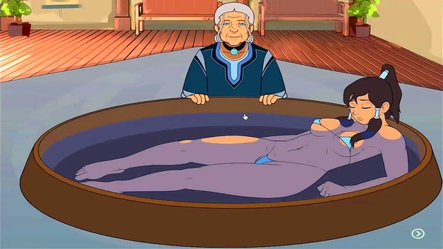 Old Lady Karara Seduces With Big Tits And Dark Skin In Anime Parody