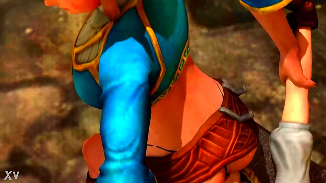 Zelda Smothers Linkle With Her Big Ass in Steamy 3D Anime Facesitting Scene