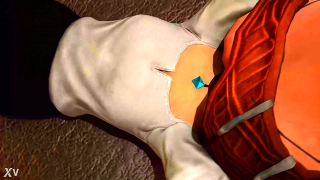 Zelda Smothers Linkle With Her Big Ass in Steamy 3D Anime Facesitting Scene