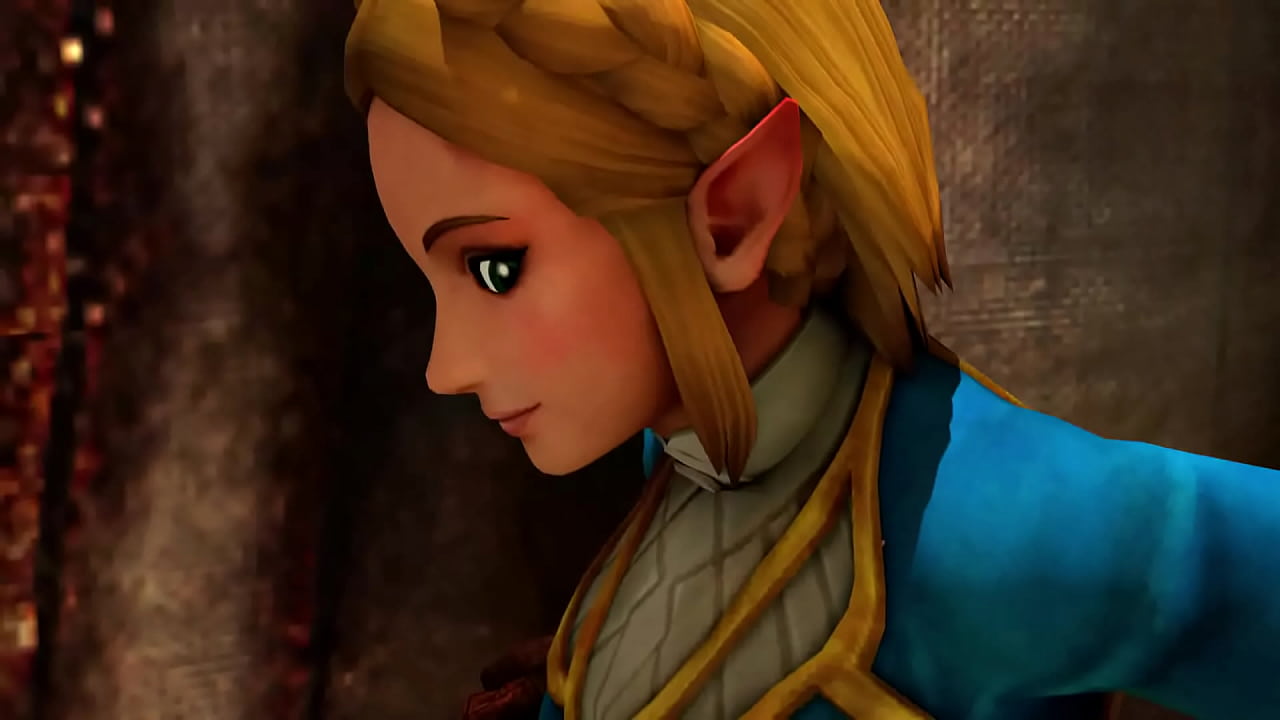 Zelda Smothers Linkle With Her Big Ass in Steamy 3D Anime Facesitting Scene