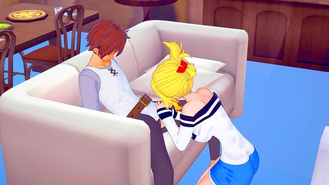 Luna Gives Kazuma A Steamy Surprise At Home In KonoSuba 3D Hentai