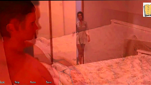 Big-Ass Brunette Takes Big Cock Missionary & Cowgirl In 3D Hentai Fantasy