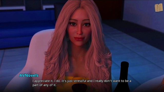 Two Hot Milf Cartoon Characters Share Wine Before Steamy Sex Session