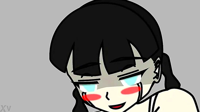 Horny Anime Chick possessed by Gross Worm Creature in Yoga Pants Volo Introsus Scene