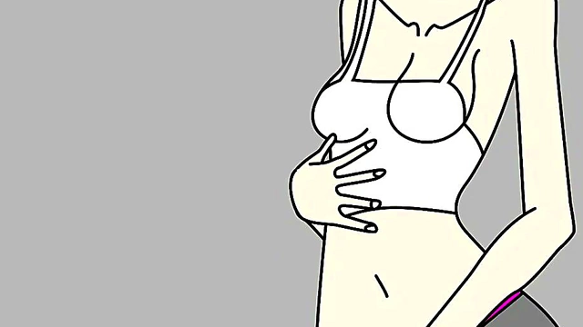 Horny Anime Chick possessed by Gross Worm Creature in Yoga Pants Volo Introsus Scene