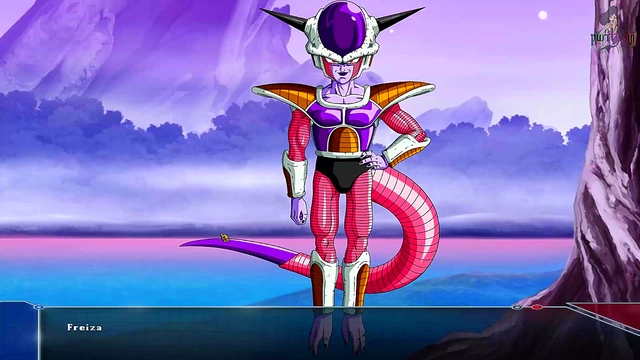 Bulma's Big Boobs & Ass Job Seduce Alien With Dragon Ball Z Tit-Job Action