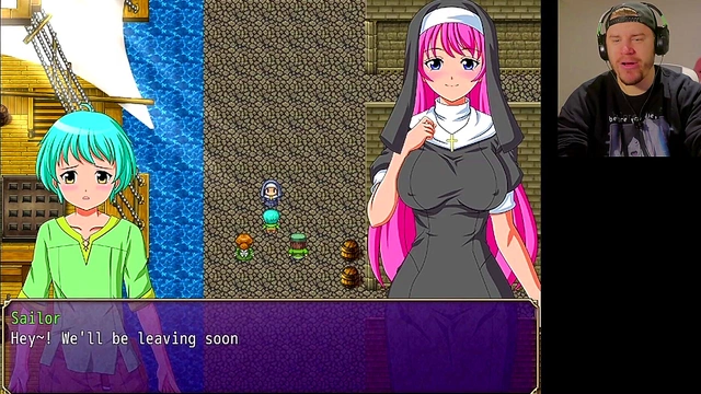 Naughty Nun Sins With Busty Boob Action In The Promised Rosary