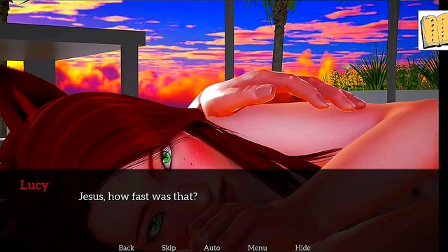 Redhead Teen Takes On Her New Family in Steamy 3D Hentai Cartoon Adventure
