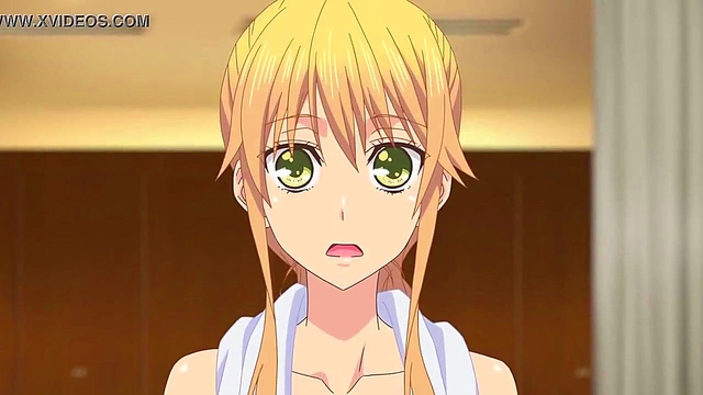 Citrus Anime Yuri Scene – Girls Exploring Passionate Intimacy Together