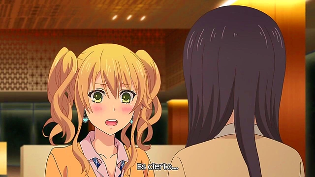 Citrus Anime Yuri Scene – Girls Exploring Passionate Intimacy Together