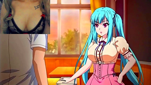 Horny Student Fucks Teacher In Uncensored School Anime Scene