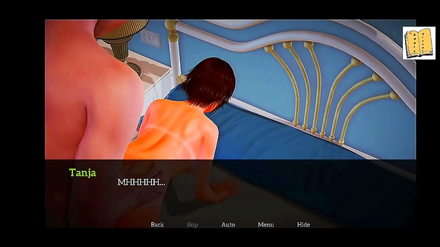 Amateur Cartoon Couple Explore Erotic Desires in 3D Hentai Visual Novel Adventure