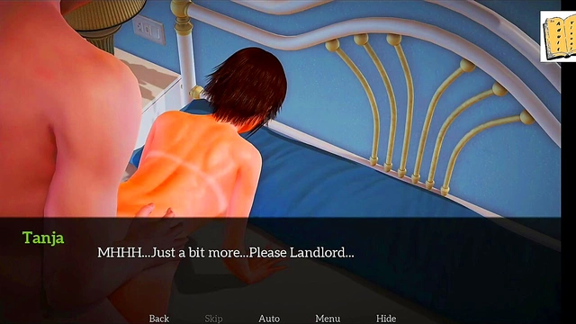Amateur Cartoon Couple Explore Erotic Desires in 3D Hentai Visual Novel Adventure