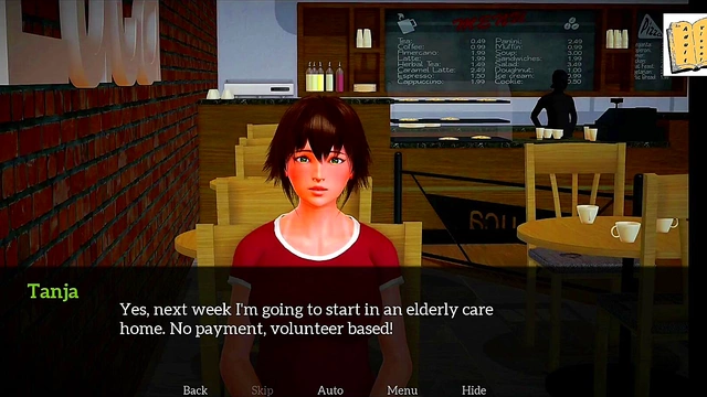 Amateur Cartoon Couple Explore Erotic Desires in 3D Hentai Visual Novel Adventure