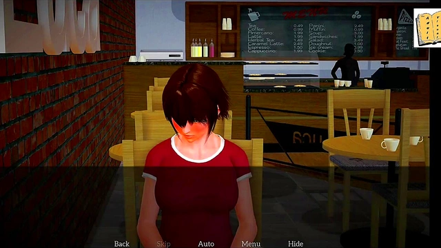 Amateur Cartoon Couple Explore Erotic Desires in 3D Hentai Visual Novel Adventure