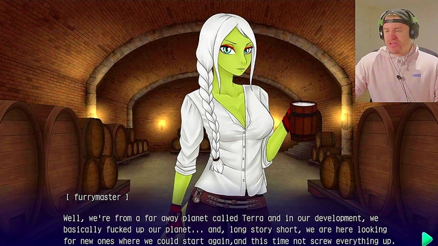 Drunk Furry Space Paws Girl Gets Wild With Boobs And Naughty Fun