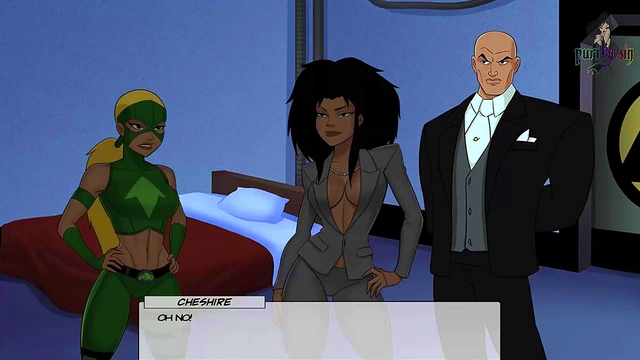 Miss Martian Rides Alien Dick in DC Comics Furry Cosplay Orgy