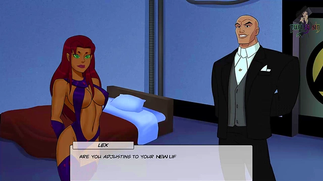 Miss Martian Rides Alien Dick in DC Comics Furry Cosplay Orgy