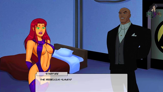 Miss Martian Rides Alien Dick in DC Comics Furry Cosplay Orgy