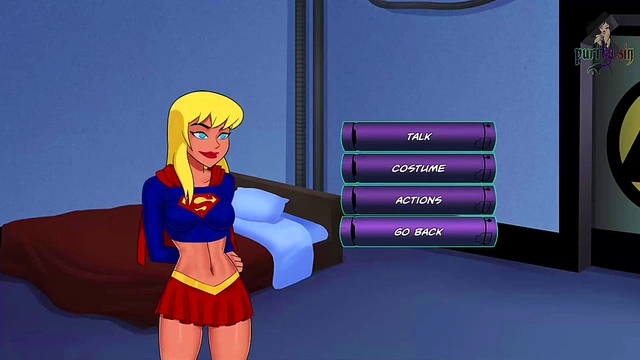 Miss Martian Rides Alien Dick in DC Comics Furry Cosplay Orgy