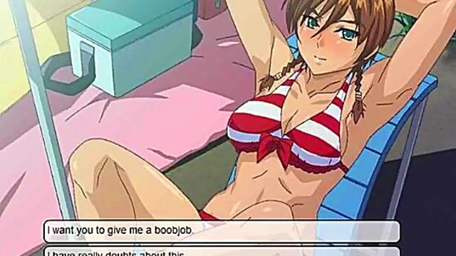Mika's Beach Sex Adventure With Boin Boobs In Sexy Hentai Action