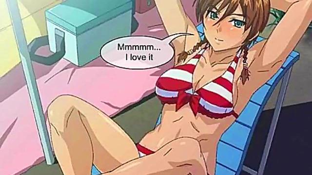 Mika's Beach Sex Adventure With Boin Boobs In Sexy Hentai Action