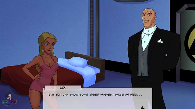 Blonde Stargirl Trains with Redhead Princess for Justice League Heroics