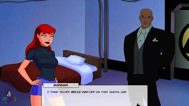 Blonde Stargirl Trains with Redhead Princess for Justice League Heroics