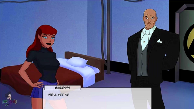 Blonde Stargirl Trains with Redhead Princess for Justice League Heroics