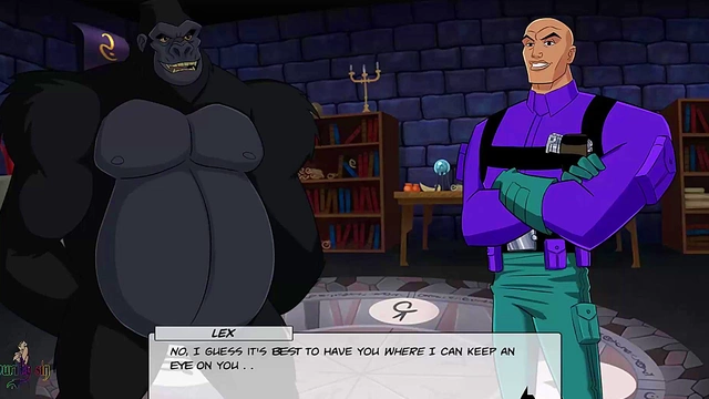 Blonde Stargirl Trains with Redhead Princess for Justice League Heroics