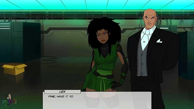 Blonde Stargirl Trains with Redhead Princess for Justice League Heroics