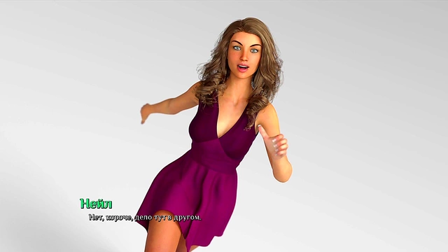 Excited Girlfriend's Pussy in Steamy Anime Game Porn Adventure