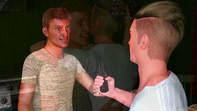 Excited Girlfriend's Pussy in Steamy Anime Game Porn Adventure