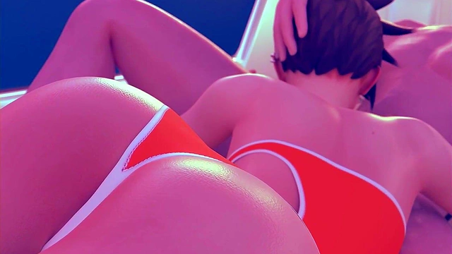 Tracer Gets Fucked Hard On The Beach With Big Tits And Dick Action