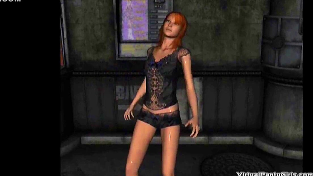 Virtual Stripper Babe Seduces You With Big Tits & Anime Charm
