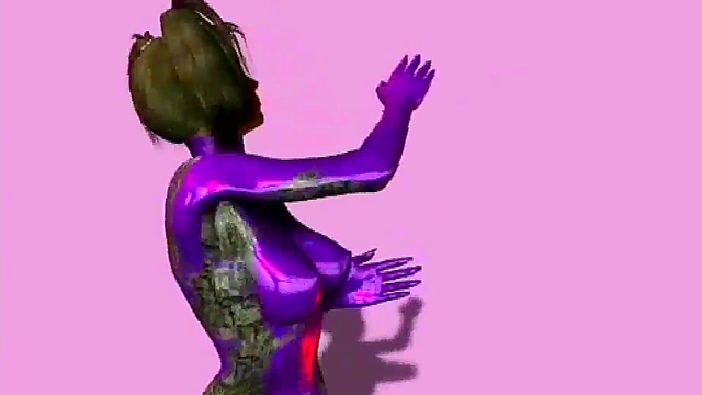 Virtual Stripper Babe Seduces You With Big Tits & Anime Charm