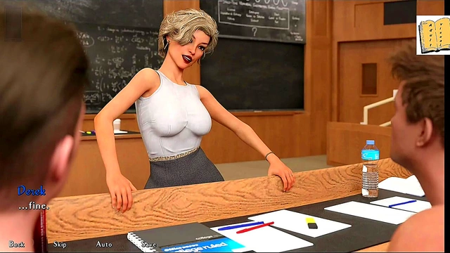 Blonde Teen Seduces In College - 3D Hentai Cartoon SexWalkthrough