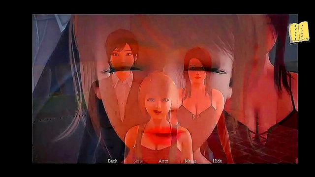 Teen Brunette Gets Seduced by MILF in Erotic 3D Hentai Adventure