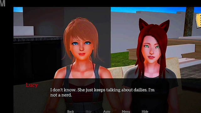 Teen Brunette Gets Seduced by MILF in Erotic 3D Hentai Adventure