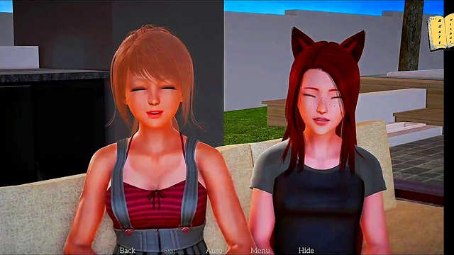 Teen Brunette Gets Seduced by MILF in Erotic 3D Hentai Adventure