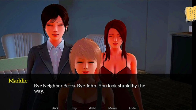 Teen Brunette Gets Seduced by MILF in Erotic 3D Hentai Adventure