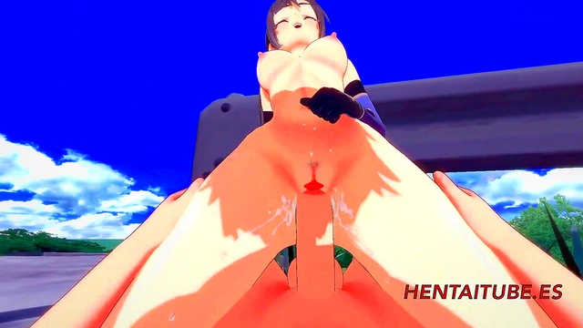 Mona from Genshin Impact Gets Fucked in 3D Anime Sex Adventure