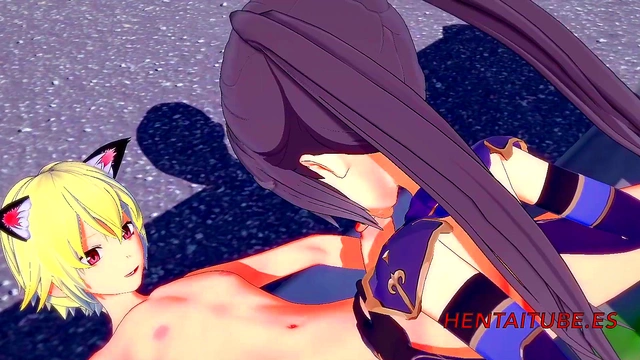 Mona from Genshin Impact Gets Fucked in 3D Anime Sex Adventure