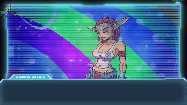 Sexy Anime Guide Lola Trains With Robot for Akabur's Genie Fantasy